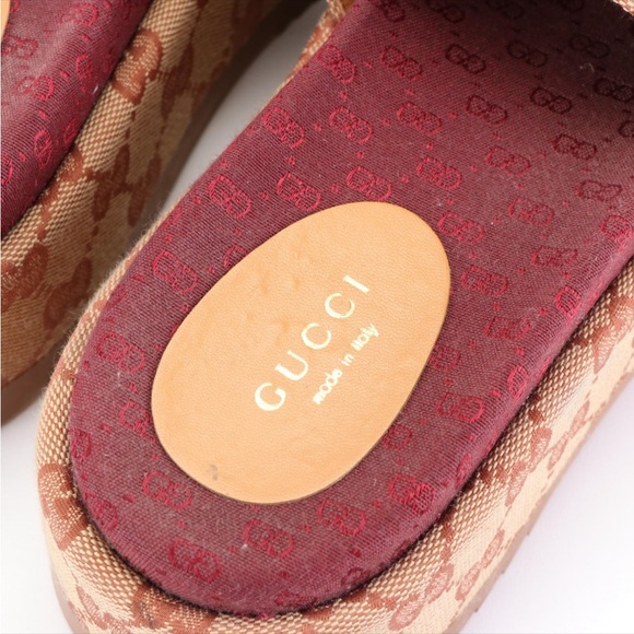 COPY - Gucci Angelina GG Platform Slide Sandal - Picture 3 of 6